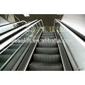 shopping mall escalator with shirt panel illumination